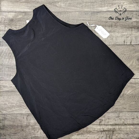Stylus Crew Neck Sleeveless Tank Top Size XS - Picture 2 of 2
